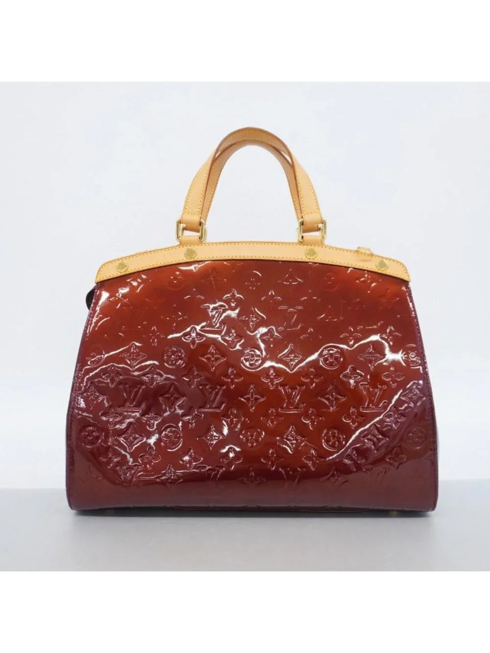 Louis Vuitton Handbag Vernis Blair GM Rouge Fauvist 2-Way